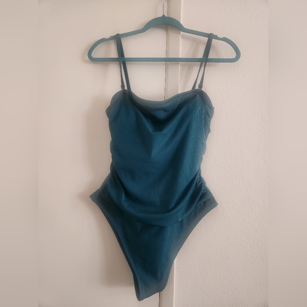 Shade & Shore Women's Bodysuit in Deep Blue